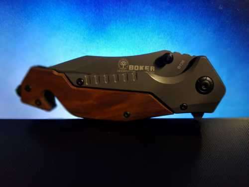 Boker Rescue Titanium Tactical Folding Knife - 2 AVAILABLE!!