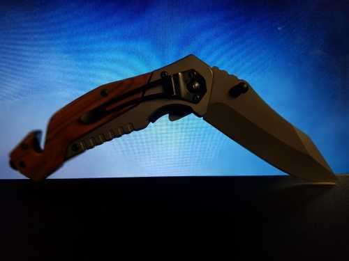 Boker Rescue Titanium Tactical Folding Knife - 2 AVAILABLE!!