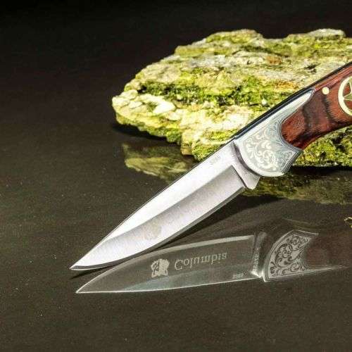 COLUMBIA S-285 FOLDING POCKET KNIFE CAMPING  OUTDOOR  - 5 Available!!