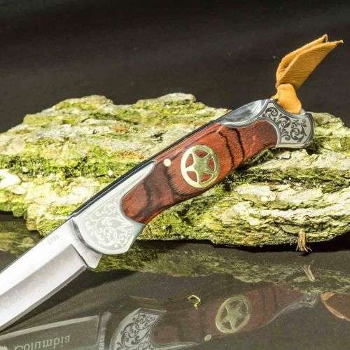 COLUMBIA S-285 FOLDING POCKET KNIFE CAMPING  OUTDOOR  - 5 Available!!