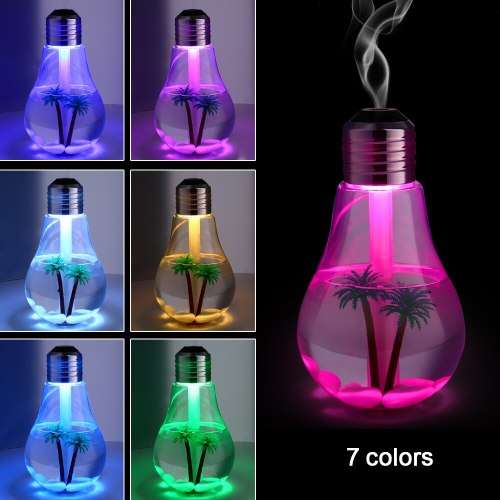 Humidifier Bulb 400ml Led Night Light - 3 Available!!