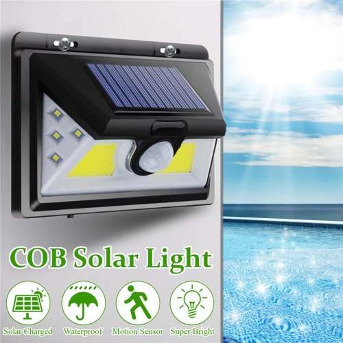 Solar LED Waterproof COB Induction Lamp with Motion Sensor 1828B - 5 Available!!