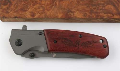 NEW - Large Browning DA98 Titanium Tactical Folding Knife  - 2 Available!!