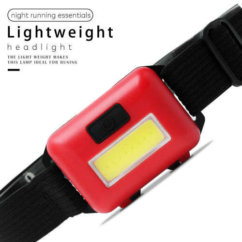 Mini 3 Modes Waterproof COB LED Flashlight Outdoors Headlight - 10 Available!