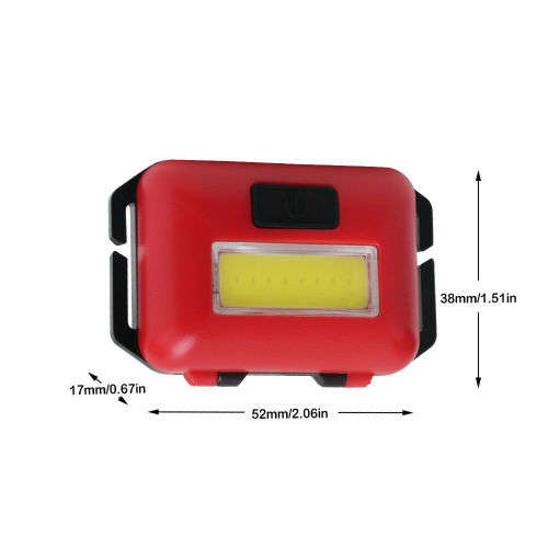 Mini 3 Modes Waterproof COB LED Flashlight Outdoors Headlight - 10 Available!
