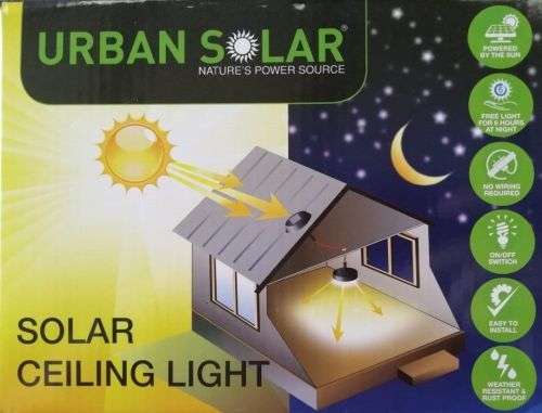 Urban Solar Ceiling Light - 5 Available!!