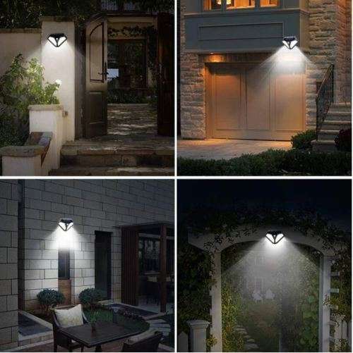 LED Solar Wall Light PIR Motion Sensor Lamp 3 Modes Outdoor IP65 Waterproof 50 COB - 10 Available!!
