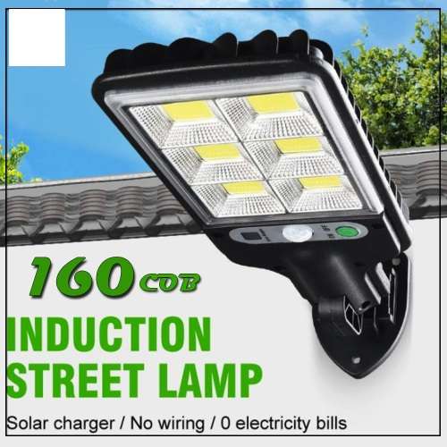160COB Solar Street Light Motion Sensor Human body induction Waterproof  - 5 Available!!