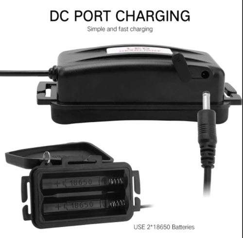 T6 LED 1800 Lumen Rechargeable Headlamp With Zoomable Focus - 4 Modes Blue Light - 2 Available!!