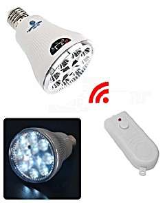 LED RECHARGABLE EMERGENCY BULB WITH REMOTE - NEW!! - 5 AVAILABLE!!