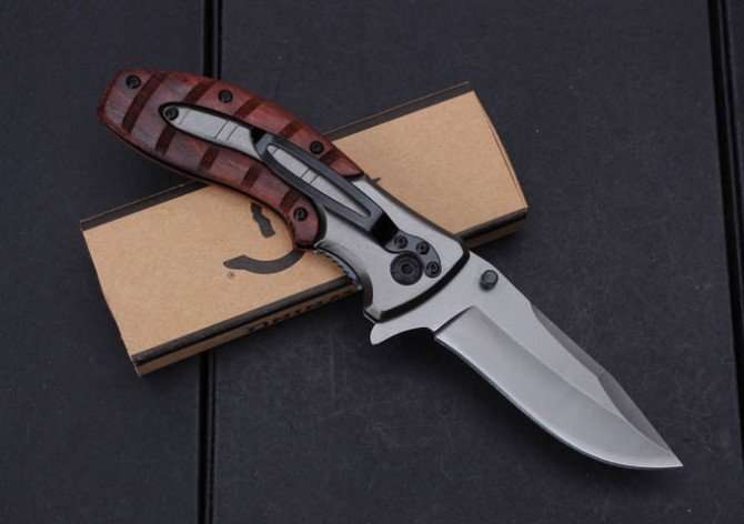 Browning X47 Quick opening folding knife rosewood handle- 3 AVAILABLE!!