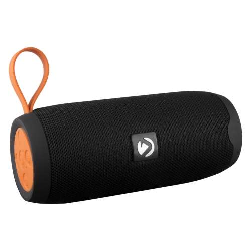 Volkano Stun Series Explosive Bluetooth Fabric Speaker with Micro SD Card Reader, Built-in FM Radio