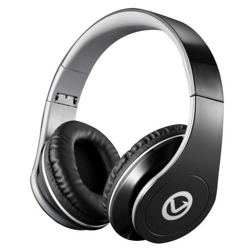 Volkano Dual Neo Series Headphone and Earphone Combo - Black