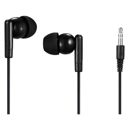 Volkano Dual Neo Series Headphone and Earphone Combo - Black