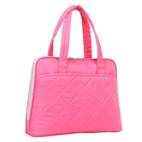 Kingsons Ladies In Fashion Series 15.6` (39.6cm) Ladies Laptop Shoulder Bag in Pink