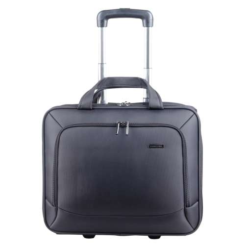 Kingsons Prime Series 15.6` (39.6cm) Laptop Trolley Bag with Extending Trolley Handle
