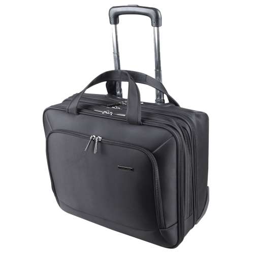 Kingsons Prime Series 15.6` (39.6cm) Laptop Trolley Bag with Extending Trolley Handle