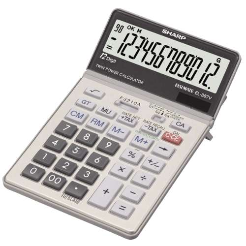 Sharp EL387V Multi Function Calculator