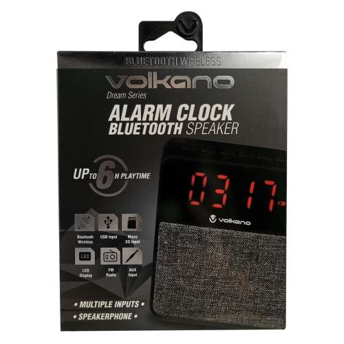 Volkano Dream Series Alarm Clock Speaker