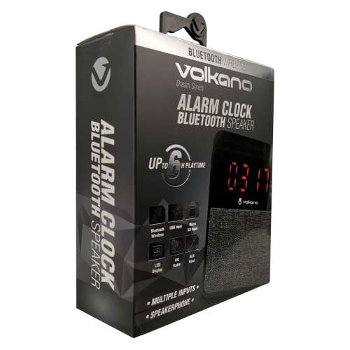 Volkano Dream Series Alarm Clock Speaker