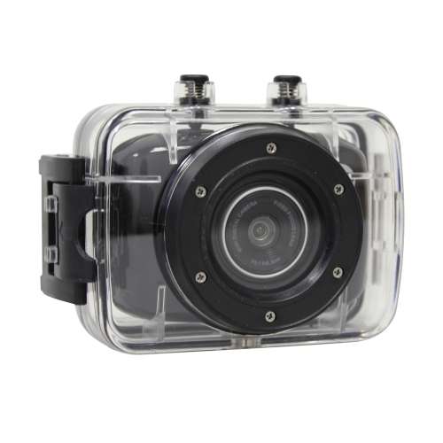 Volkano LifeCam Series Action Camera in Black with High Quality 720p HD Video Recording