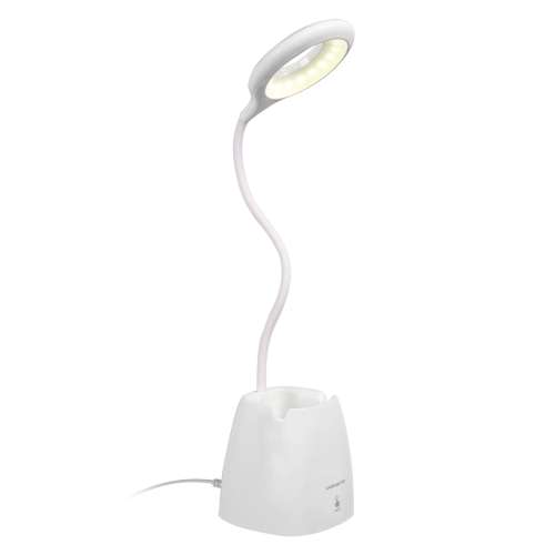 Volkano Radiant Series Desk Lamp - White