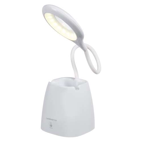 Volkano Radiant Series Desk Lamp - White