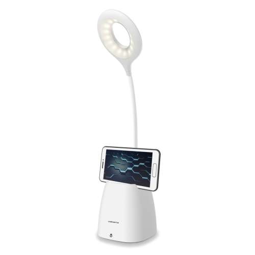 Volkano Radiant Series Desk Lamp - White