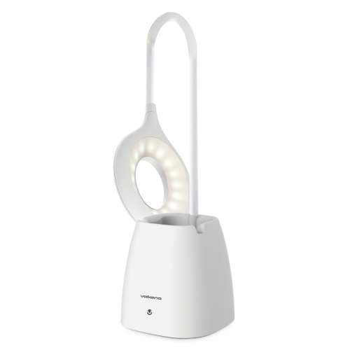Volkano Radiant Series Desk Lamp - White