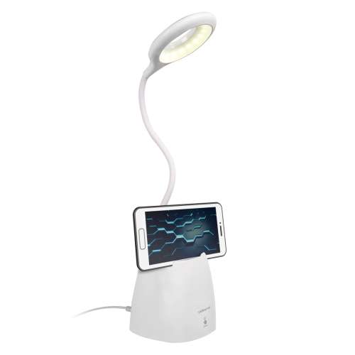 Volkano Radiant Series Desk Lamp - White