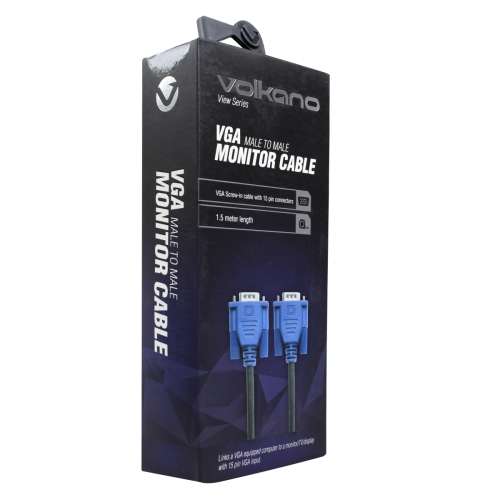 Volkano View Series VGA Cable - 1.5m