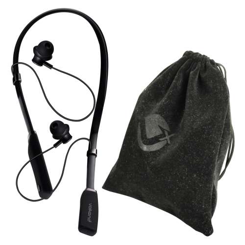 VolkanoX Asista N01 Series Bluetooth Neckband Earphones with Voice Assistant and Carry Case