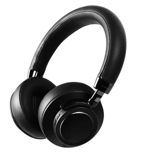 VolkanoX Asista H01 Series Bluetooth Black Headphones with Voice Assistant with Hard Carry Case