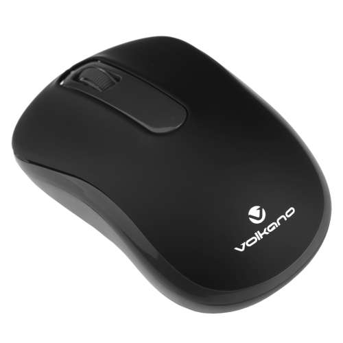 Volkano Vector Vivid Series Wireless Mouse - Black
