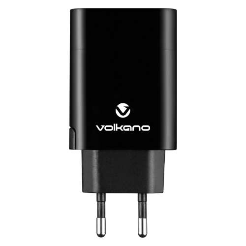 Volkano Express Series PD Wall Charger, 18W, with Cable
