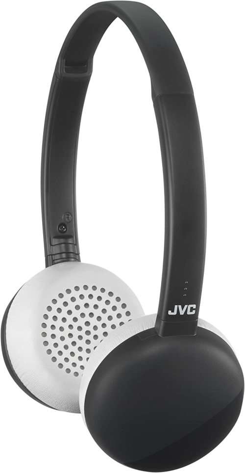 JVC Flats Wireless Bluetooth Headphones - Black