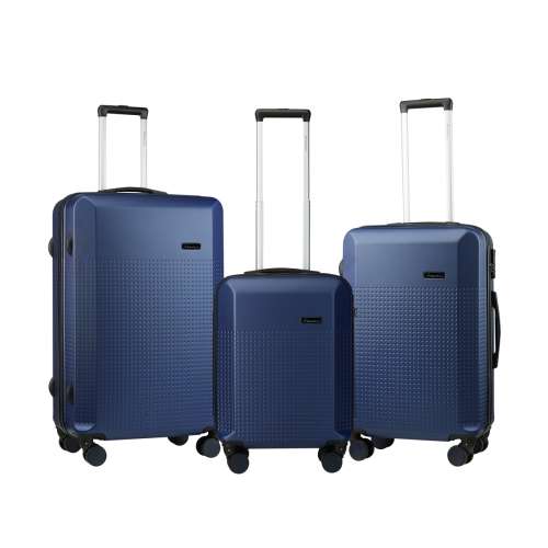 Travelwize Cyclone 3Pc Luggage Set - Navy