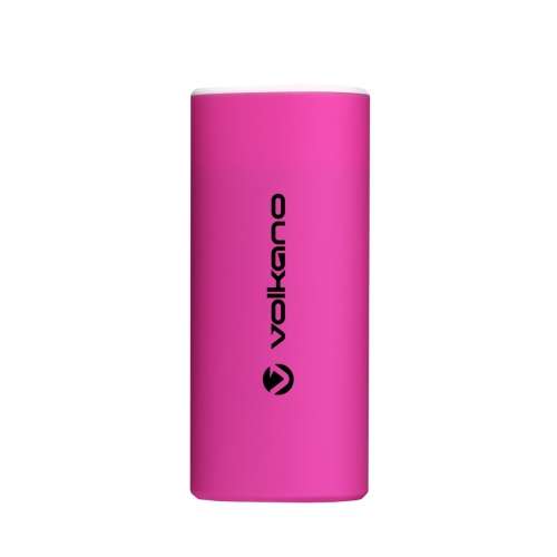 Volkano Maxi Erupt Series 5000mAh Powerbank - Pink
