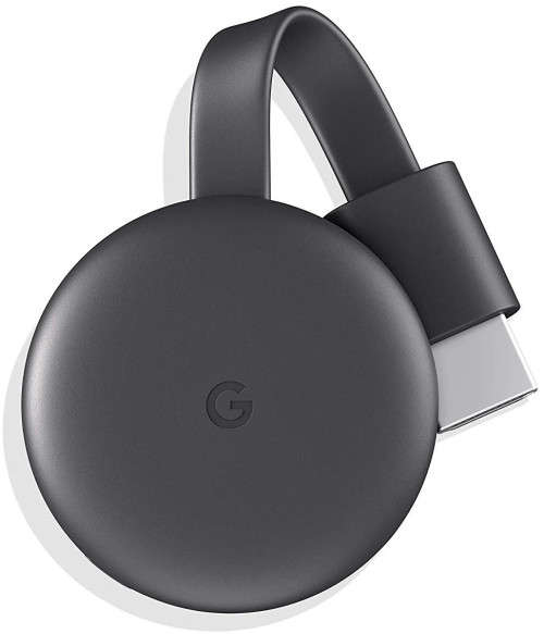 Google Chromecast V3 1080p HDMI Streaming Dongle in Retail Packaging