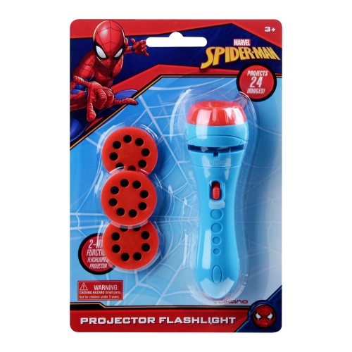 Marvel Spider-man Torch Image Projector with 24 Character Images