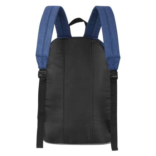 Volkano 2d Series 15.6 (39.6 cm) Backpack in Navy and Grey With Adjustable, Padded Shoulder Straps