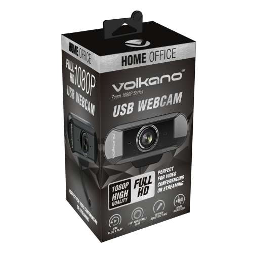 Volkano Zoom 1080 Series USB Webcam