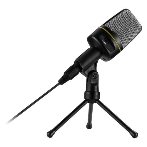 Volkano Stream Media Series 3.5mm Desktop Microphone