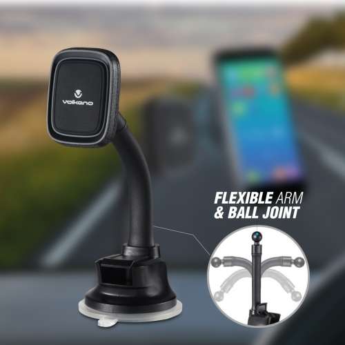 Volkano Hold Series Magnetic Flexi Dash Phone Holder