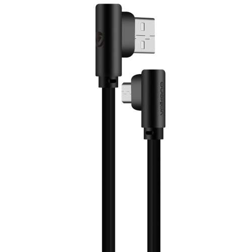 Volkano Slim Series 90° Micro USB Flat Cable - 1.2m