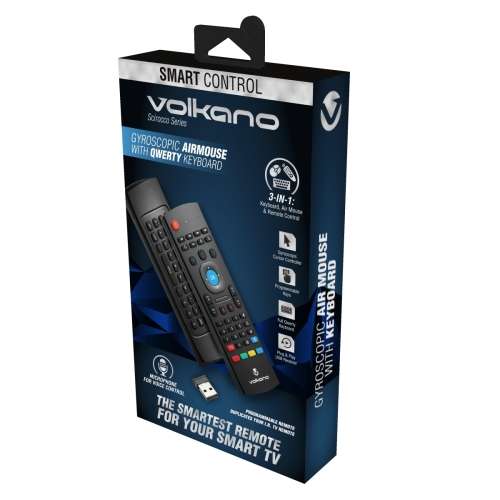 Volkano Scirocco Series Airmouse with Learning Remote and Keyboard