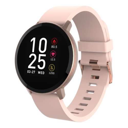 Volkano Trend Series Waterproof Fitness Watch with Heart Rate Monitor - Rose Gold