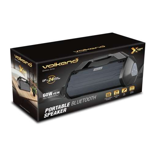 VolkanoX Genesis Series Portable Bluetooth Speaker with 60W Peak Power