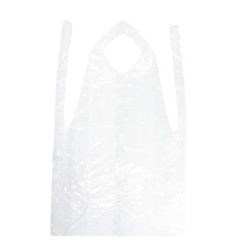 Clinic Gear Disposable Plastic Aprons - 100 Units