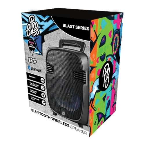 Pro Bass Blast 8` Series Bluetooth Speaker